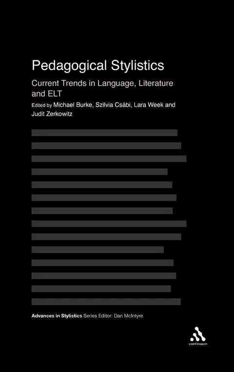 Cover of Pedagogical Stylistics