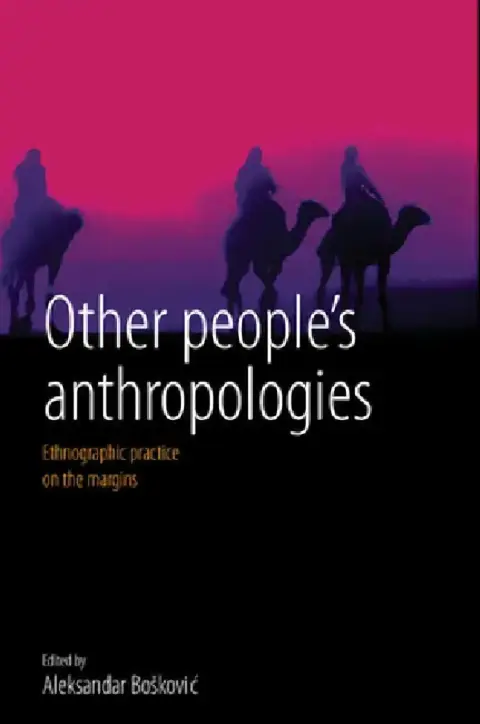 Cover of Other People's Anthropologies