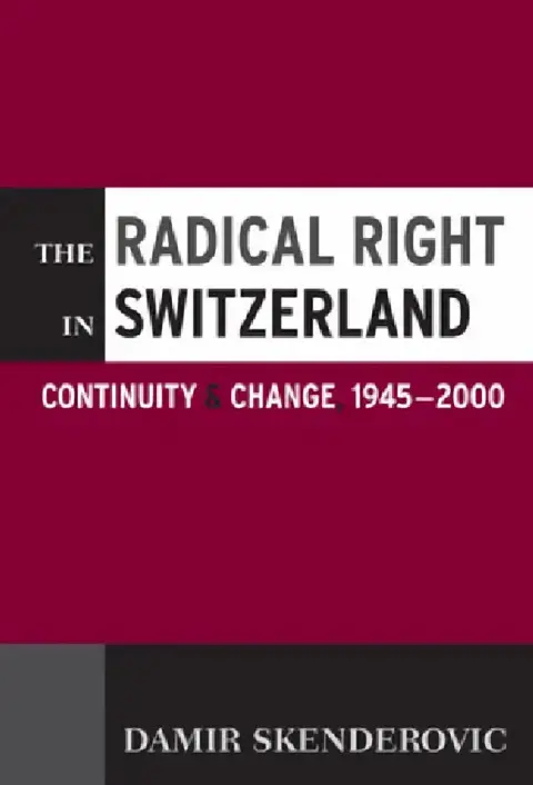 Cover of The Radical Right in Switzerland