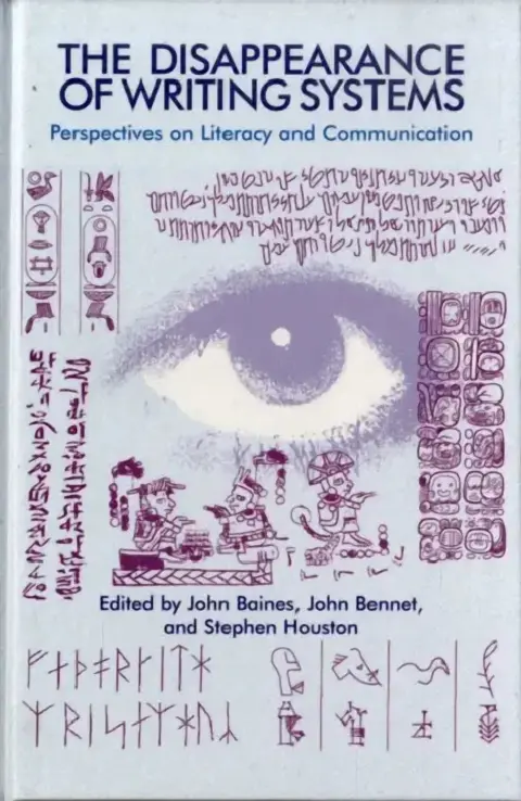 Cover of The Disappearance of Writing Systems