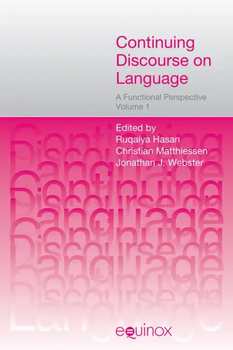 Cover of Continuing Discourse on Language