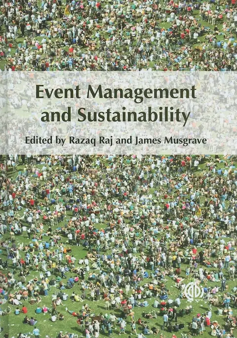 Cover of Event Management and Sustainability