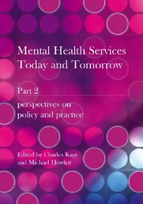 Cover of Mental Health Services Today and Tomorrow
