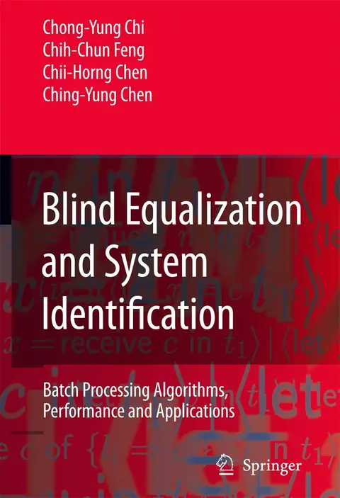 Cover of Blind Equalization and System Identification