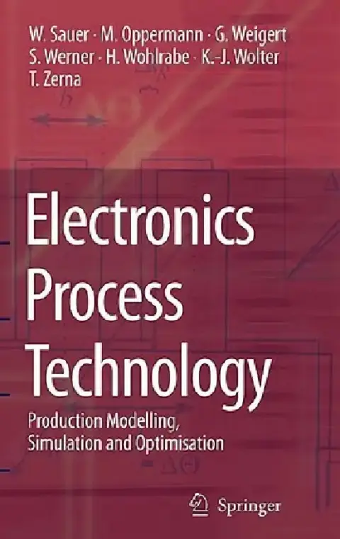 Cover of Electronics Process Technology