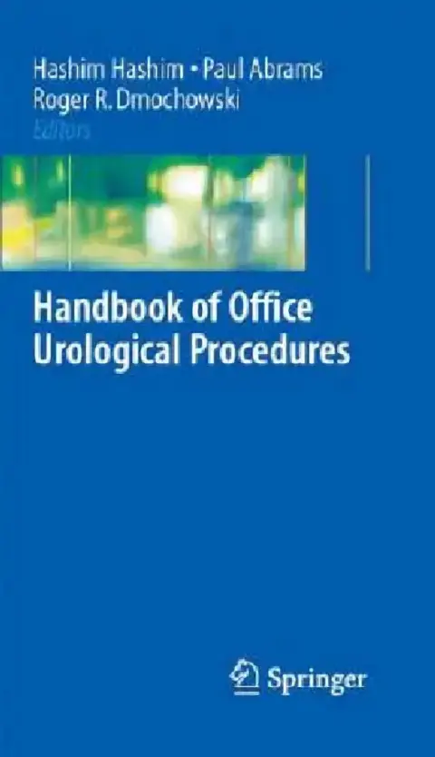 Cover of The Handbook of Office Urological Procedures