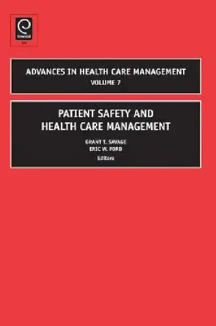 Cover of Patient Safety and Health Care Management