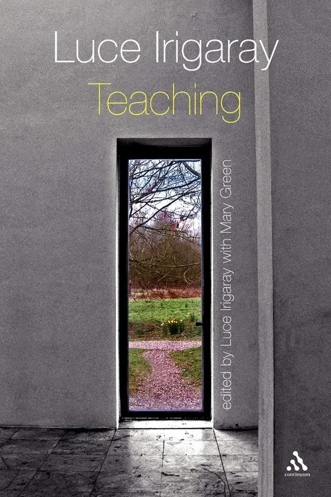 Cover of Luce Irigaray