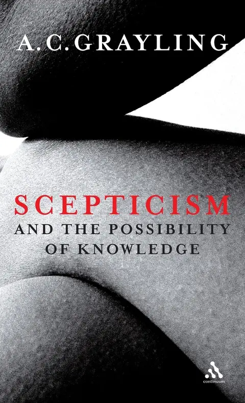 Cover of Scepticism and the Possibility of Knowledge