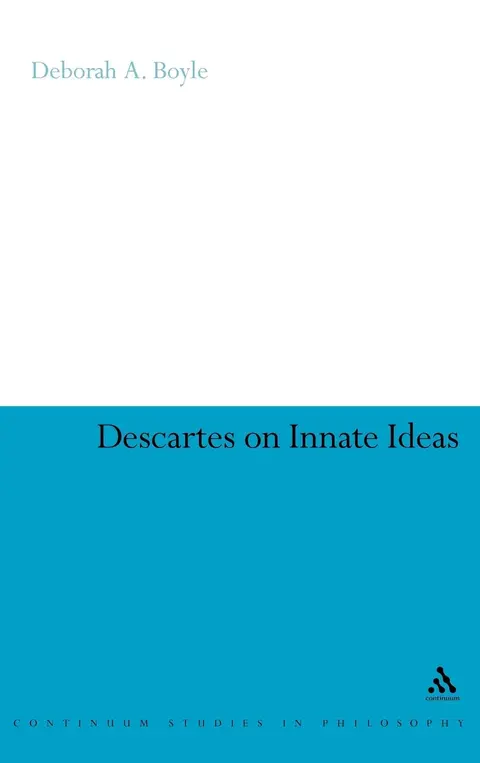 Cover of Descartes on Innate Ideas