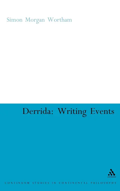 Cover of Derrida