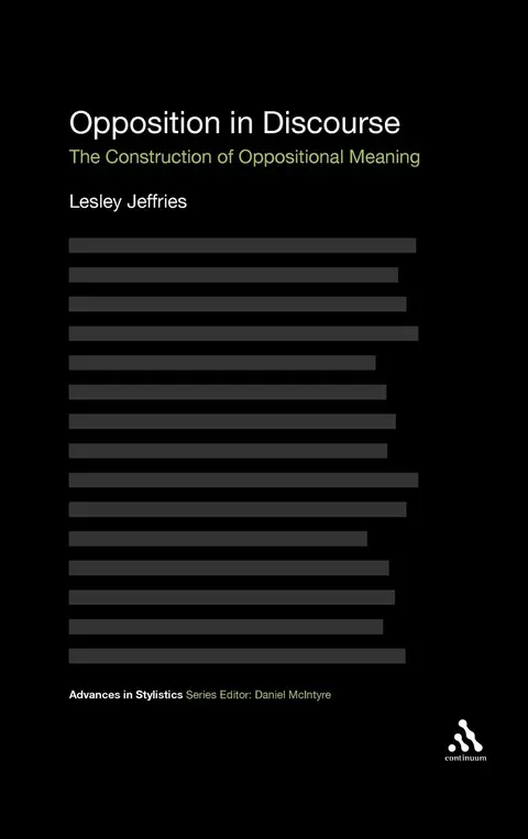 Cover of Opposition in Discourse