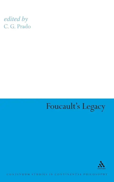 Cover of Foucault's Legacy
