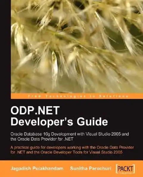 Cover of ODP.NET Developer's Guide