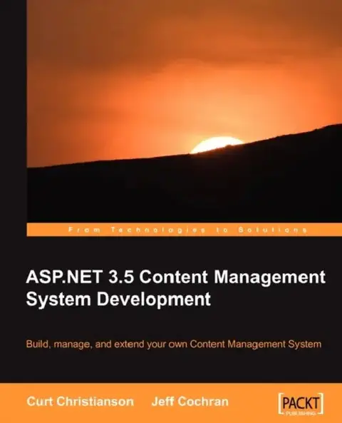 Cover of ASP.NET 3.5 CMS Development