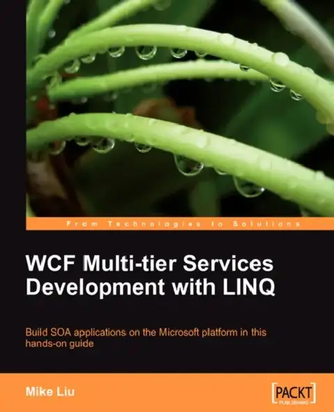 Cover of WCF Multi-tier Services Development with LINQ