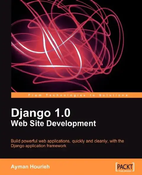 Cover of Django 1.0 Website Development