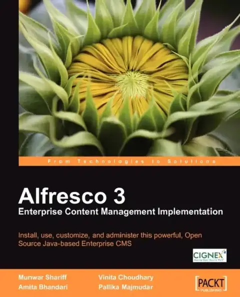 Cover of Alfresco 3 Enterprise Content Management Implementation