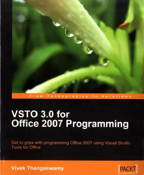 Cover of VSTO 3.0 for Office 2007 Programming