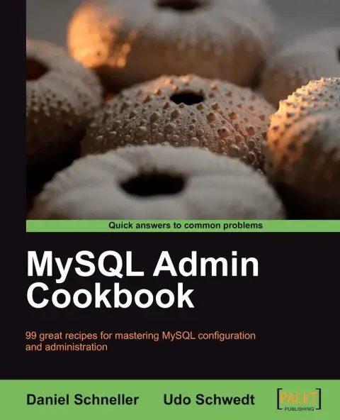Cover of Mysql Admin Cookbook