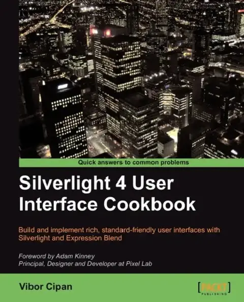 Cover of Silverlight 4 User Interface Cookbook