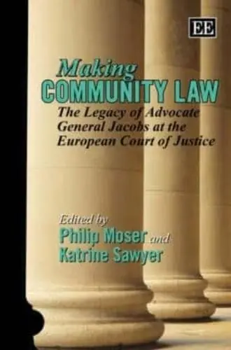 Cover of Making Community Law