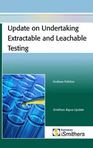 Cover of Update on Undertaking Extractable and Leachable Testing