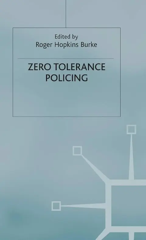 Cover of Zero Tolerance Policing