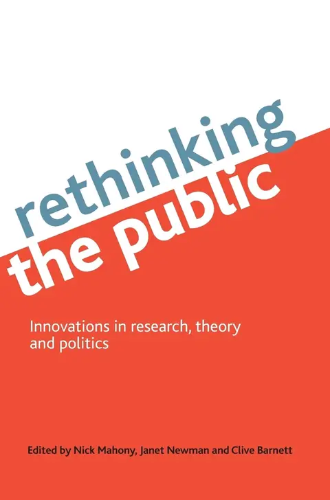 Cover of Rethinking the Public