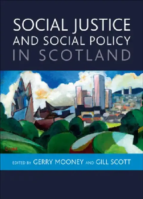 Cover of Social Justice and Social Policy in Scotland