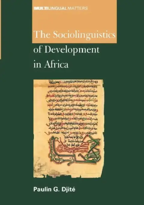 Cover of The Sociolinguistics of Development in Africa