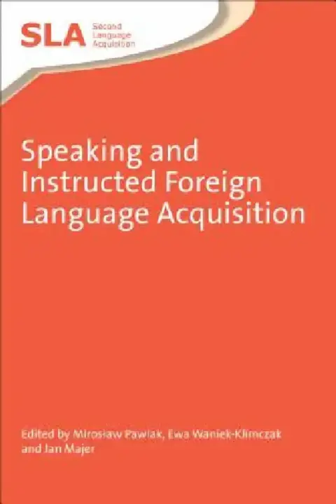 Cover of Speaking Instructed Foreign Language Ahb
