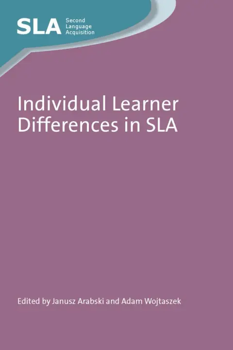 Cover of Individual Learner Differences in Sla
