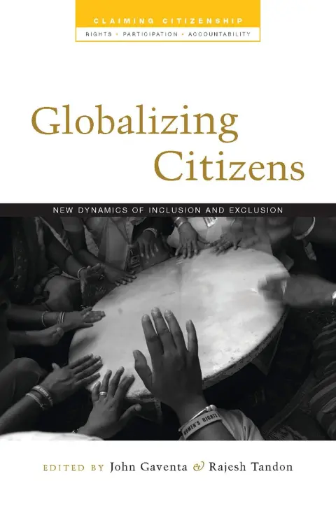 Cover of Globalizing Citizens