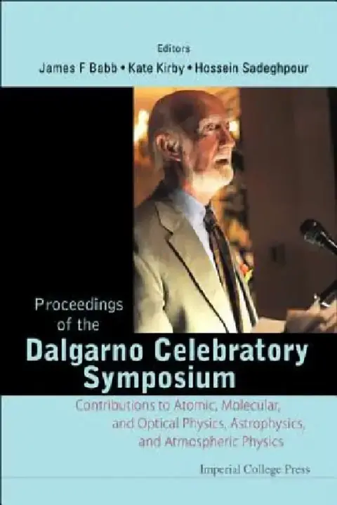 Cover of Proc of the Dalgarno Celebratory Symp.