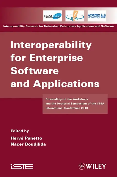Cover of Interoperability for Enterprise Software and Applications