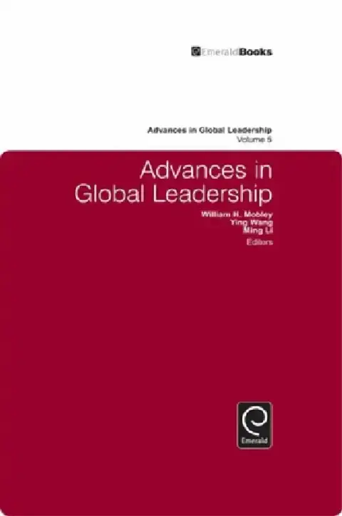Cover of Advances in Global Leadership
