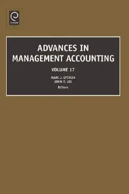 Cover of Advances in Management Accounting