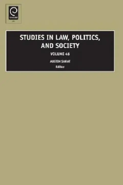 Cover of Studies in Law, Politics, and Society