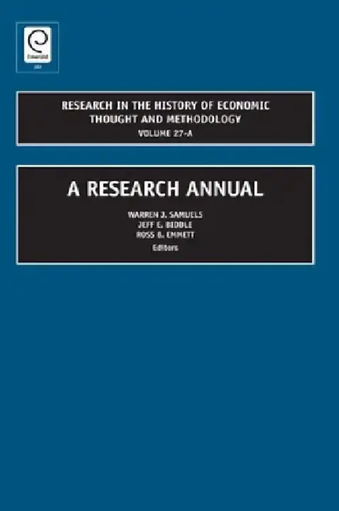Cover of A Research Annual