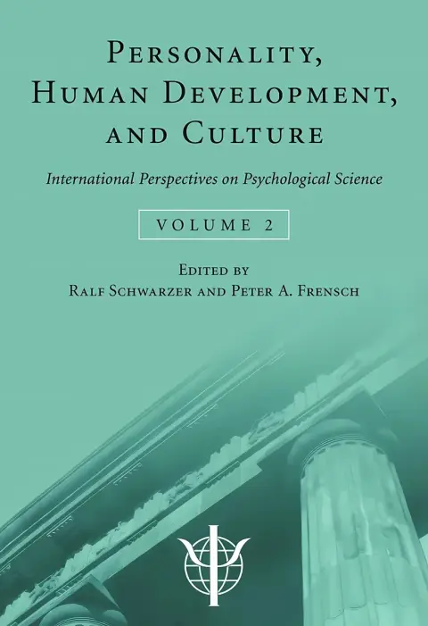 Cover of Personality, Human Development, and Culture