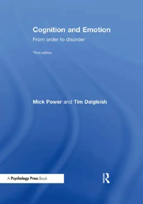 Cover of Cognition and Emotion
