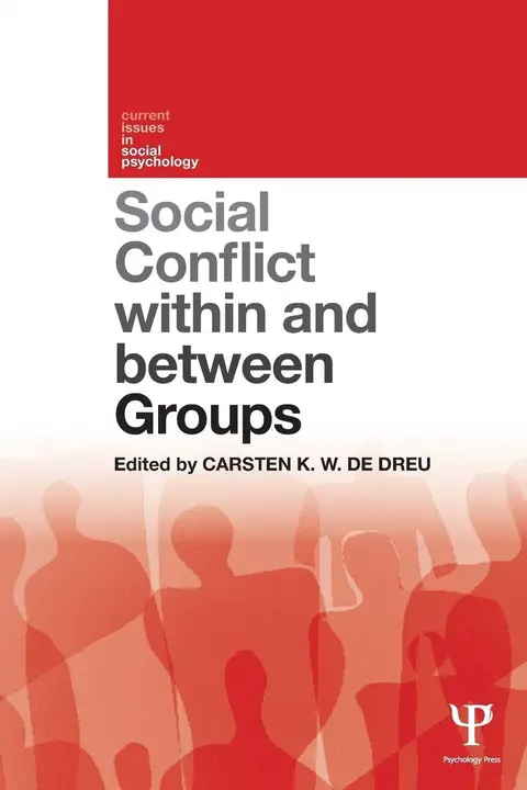 Cover of Social Conflict Within and Between Groups