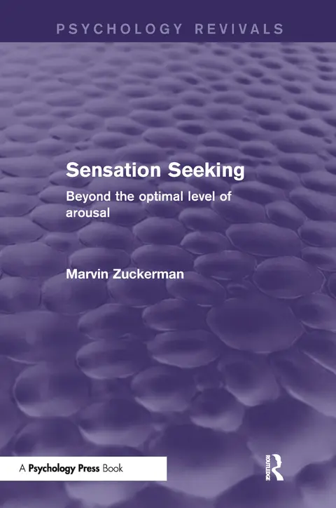 Cover of Sensation Seeking