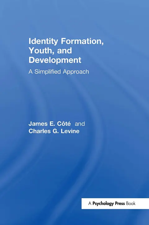 Cover of Identity Formation, Youth, and Development