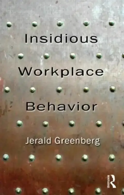 Cover of Insidious Workplace Behavior