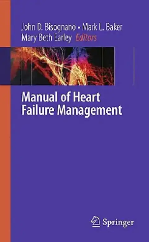 Cover of Manual of Heart Failure Management