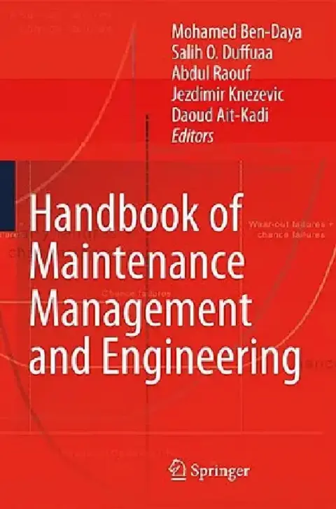 Cover of Handbook of Maintenance Management and Engineering