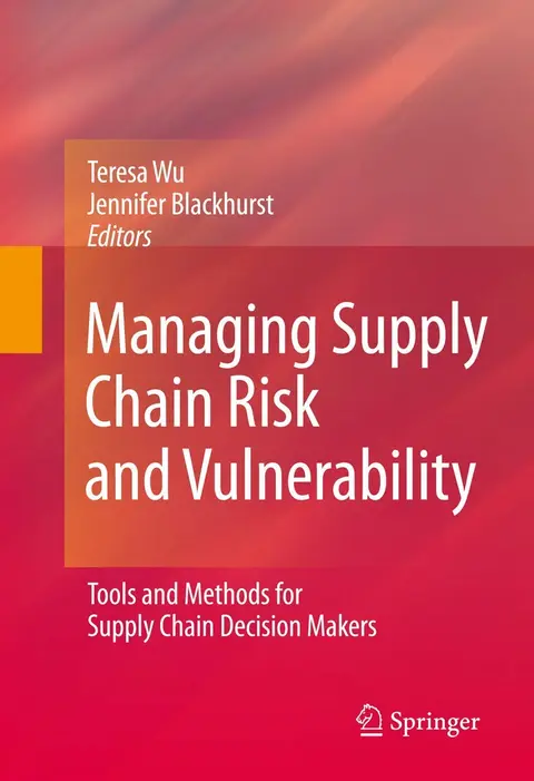 Cover of Managing Supply Chain Risk and Vulnerability