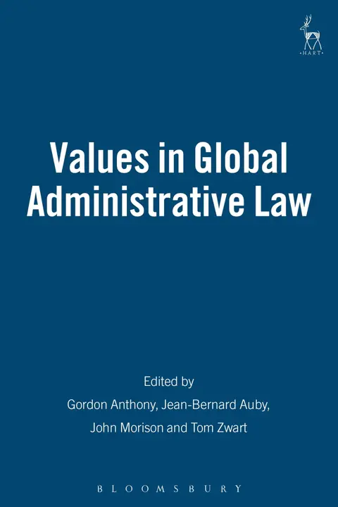 Cover of Values in Global Administrative Law